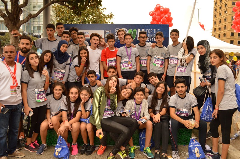 BLOM BANK Photobooth at the BLOM BANK Beirut Marathon